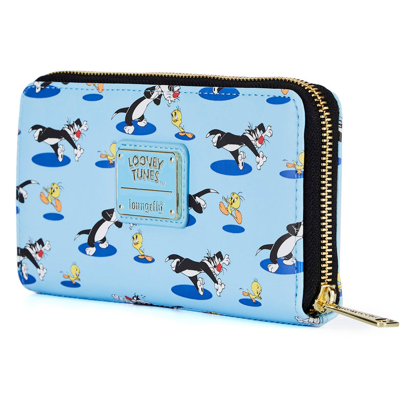 Looney Tunes | Tweety and Sylvester All Over Print Zip Around Wallet