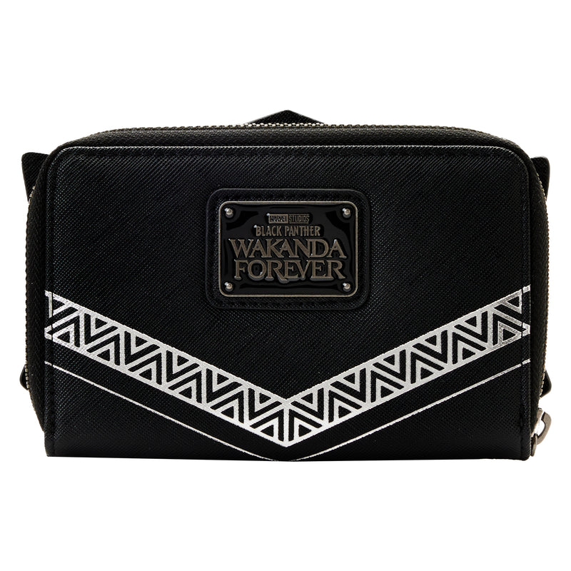 Marvel | Black Panther Wakanda Forever Figural Zip Around Wallet