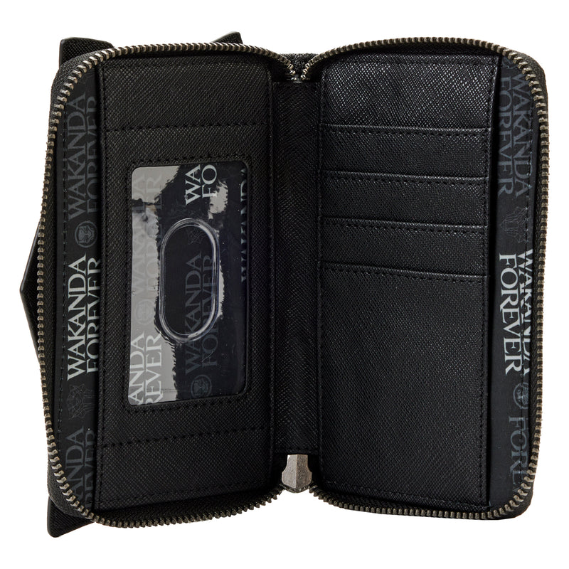 Marvel | Black Panther Wakanda Forever Figural Zip Around Wallet