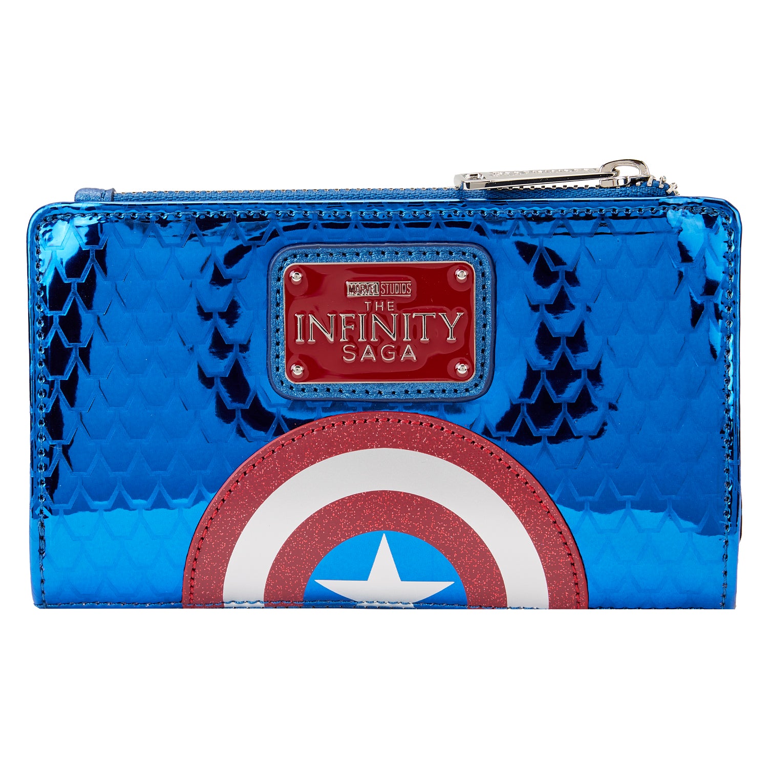Marvel | Captain America Shine Cosplay Button Snap Wallet