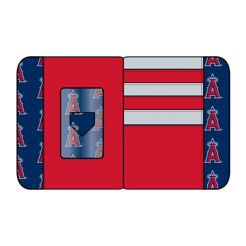MLB | Los Angeles Angels Patches Zip Around Wallet