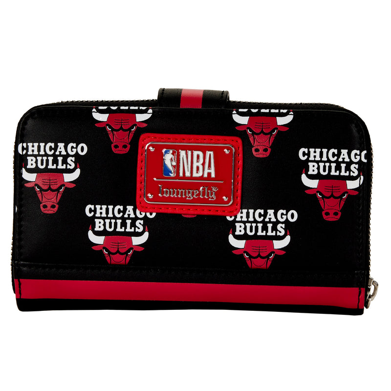 NBA | Chicago Bulls Debossed Logo Zip Around Wallet