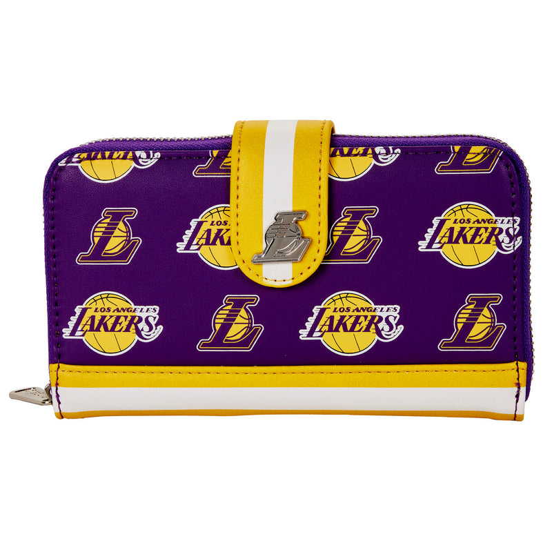 NBA | Los Angeles Lakers Debossed Logo Zip Around Wallet