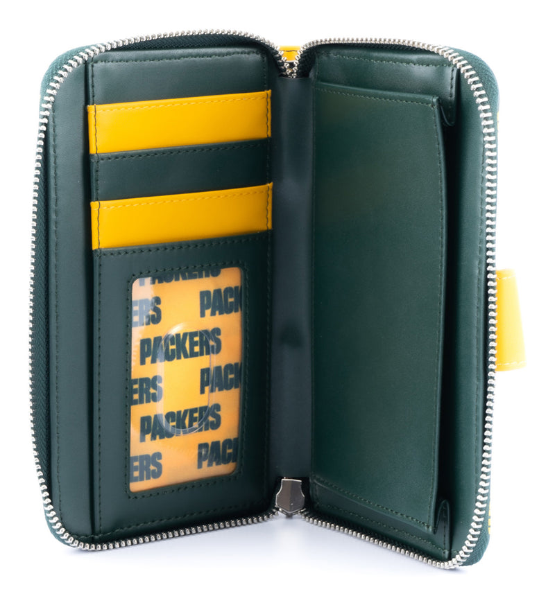 NFL | Greenbay Packers Logo All Over Print Bifold Wallet
