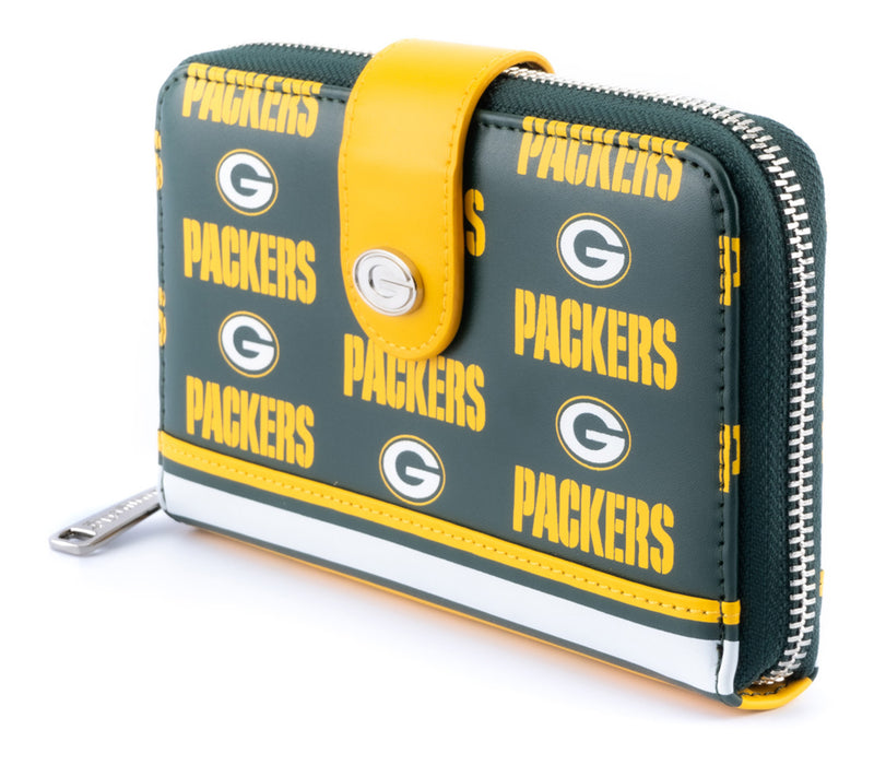 NFL | Greenbay Packers Logo All Over Print Bifold Wallet