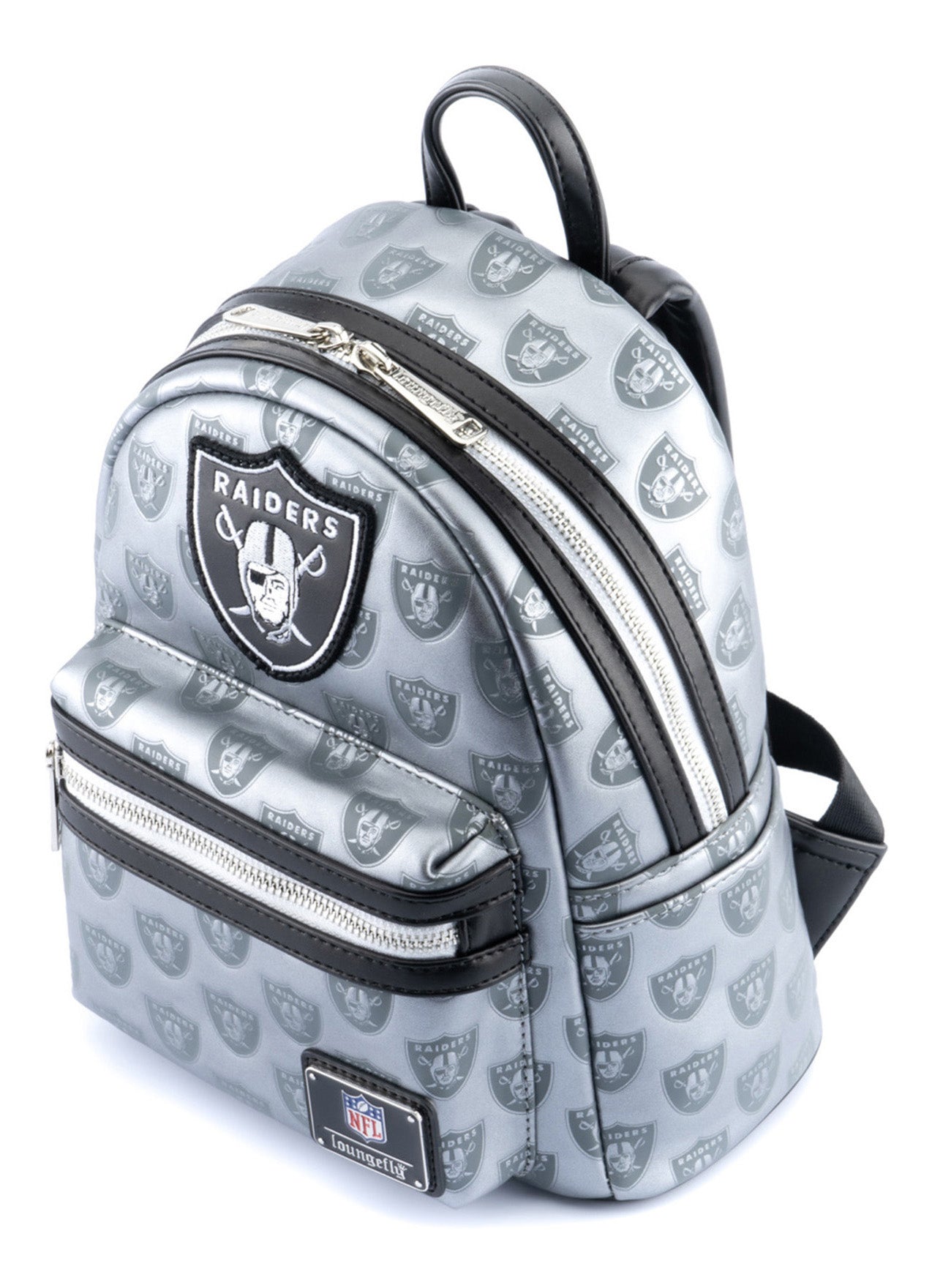 NFL Las Vegas Raiders top Patches Mini Backpack