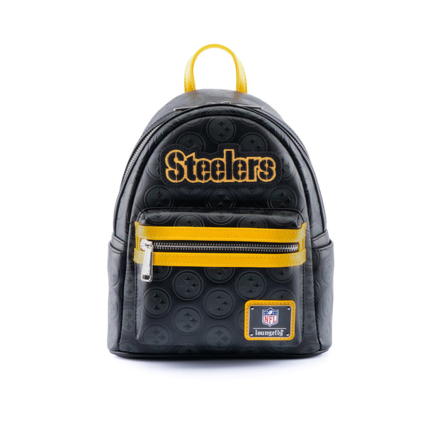 NFL  Pittsburgh Steelers Logo All Over Print Mini Backpack