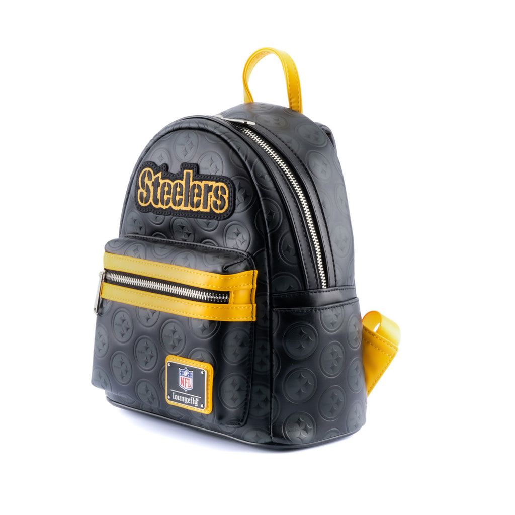 NFL  Pittsburgh Steelers Logo All Over Print Mini Backpack