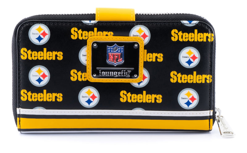 NFL | Pittsburgh Steelers Logo All Over Print Bifold Wallet