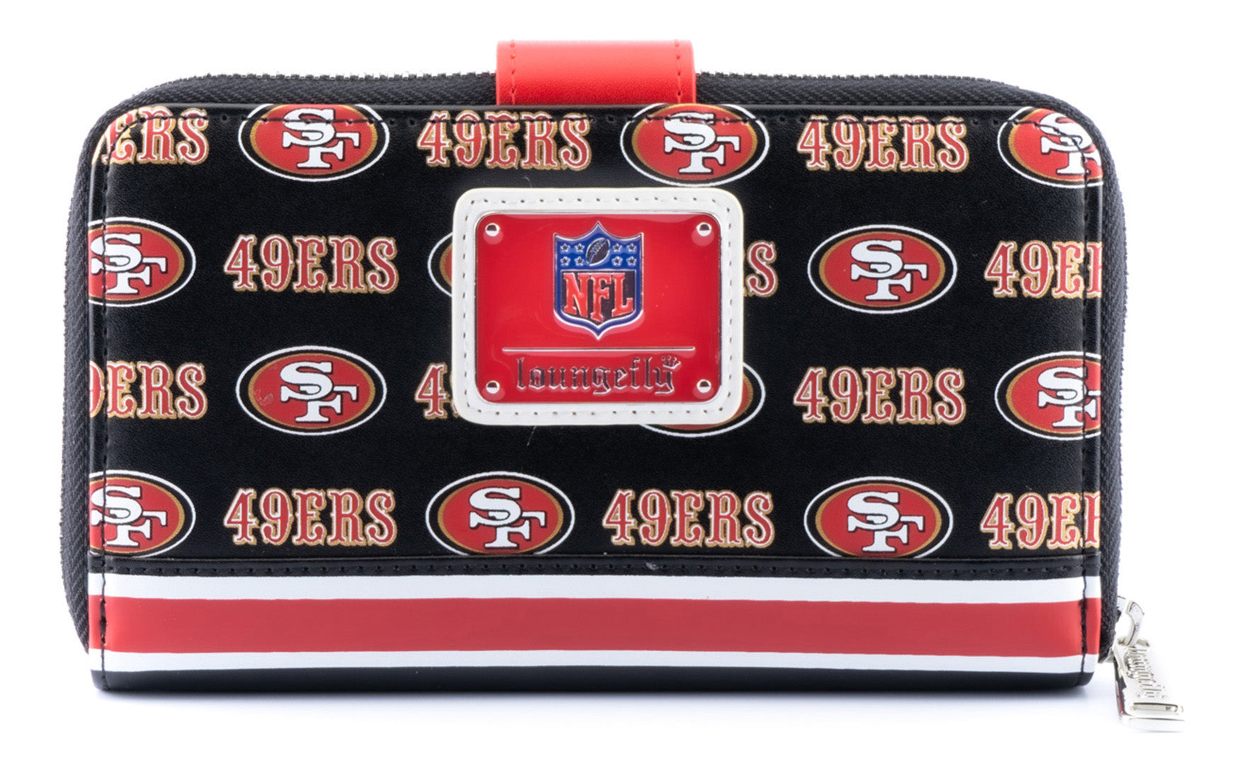 NFL | San Francisco 49ers Logo All Over Print Bifold Wallet