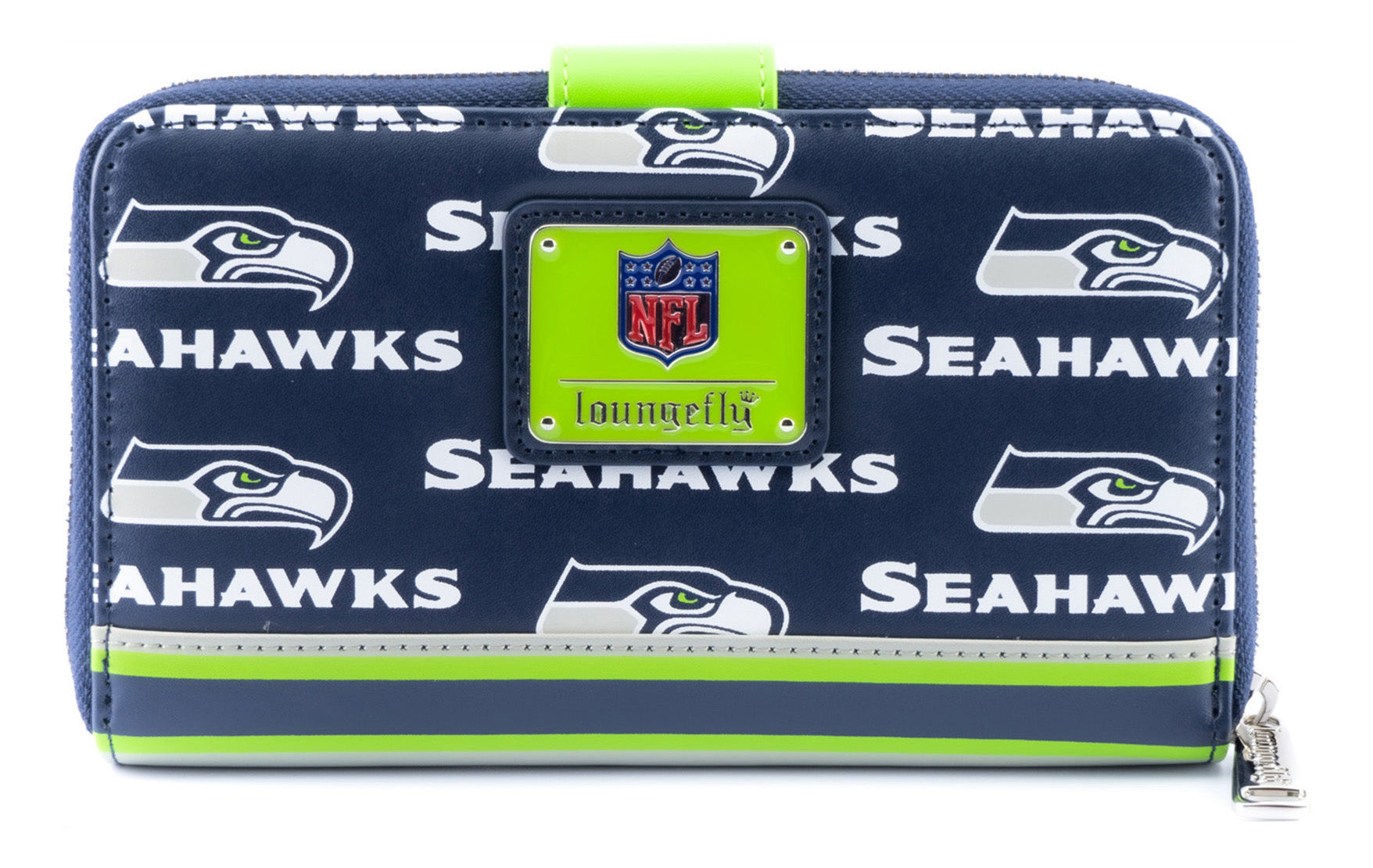 NFL | Seattle Seahawks Logo All Over Print Bifold Wallet