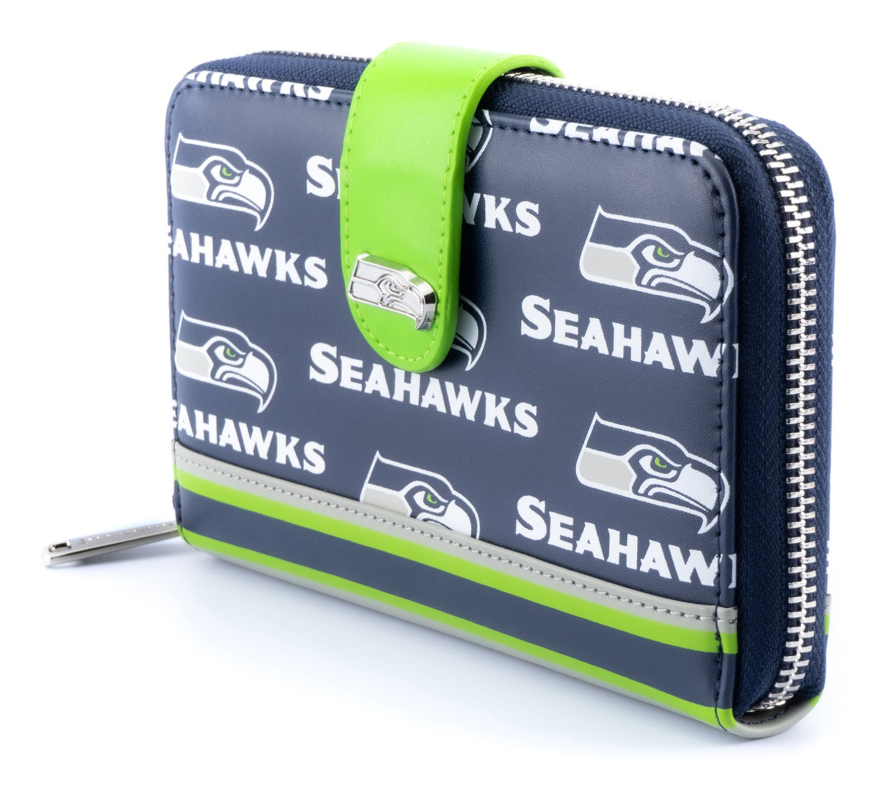 NFL | Seattle Seahawks Logo All Over Print Bifold Wallet