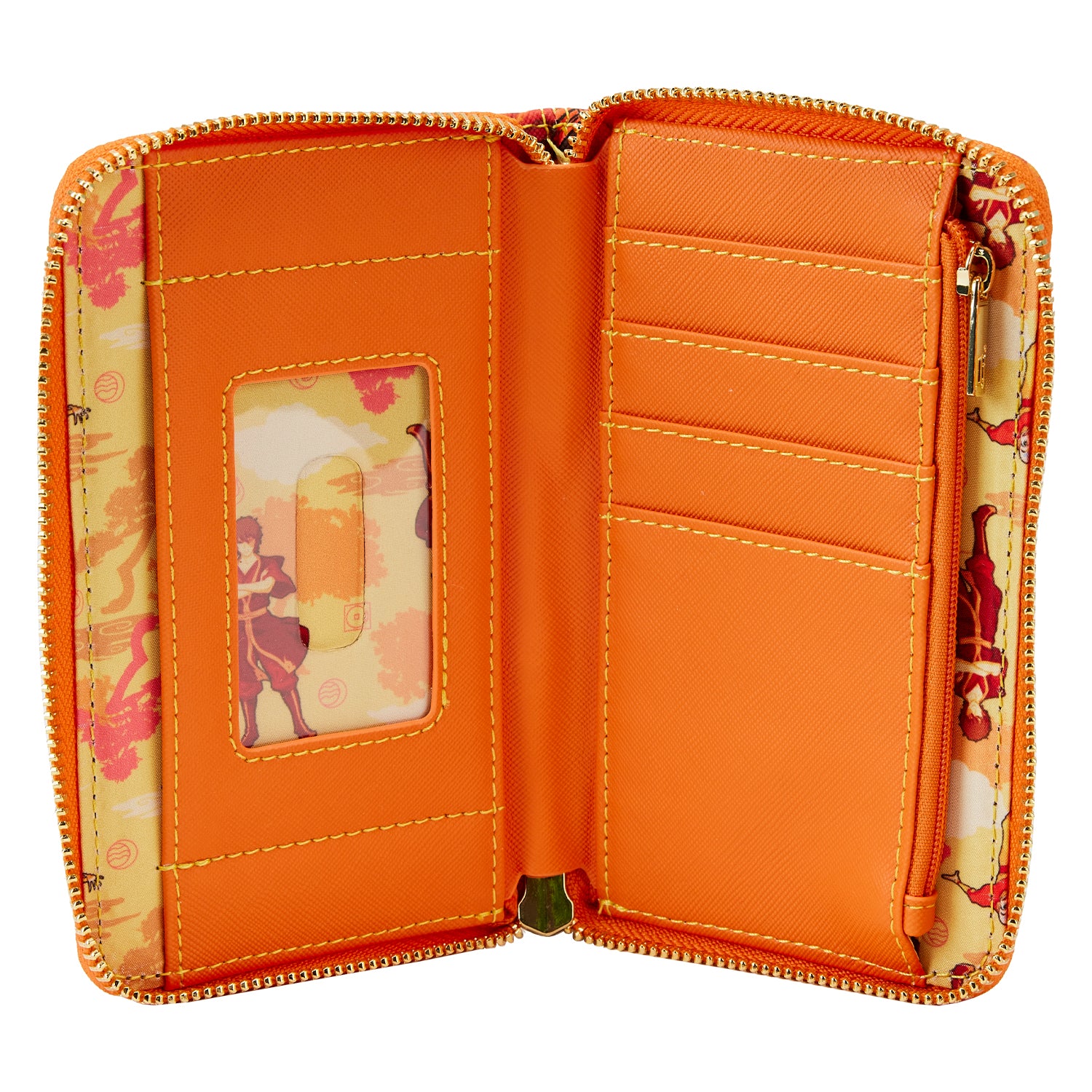 Nickelodeon | Avatar The Last Airbender Fire Dance Zip Around Wallet