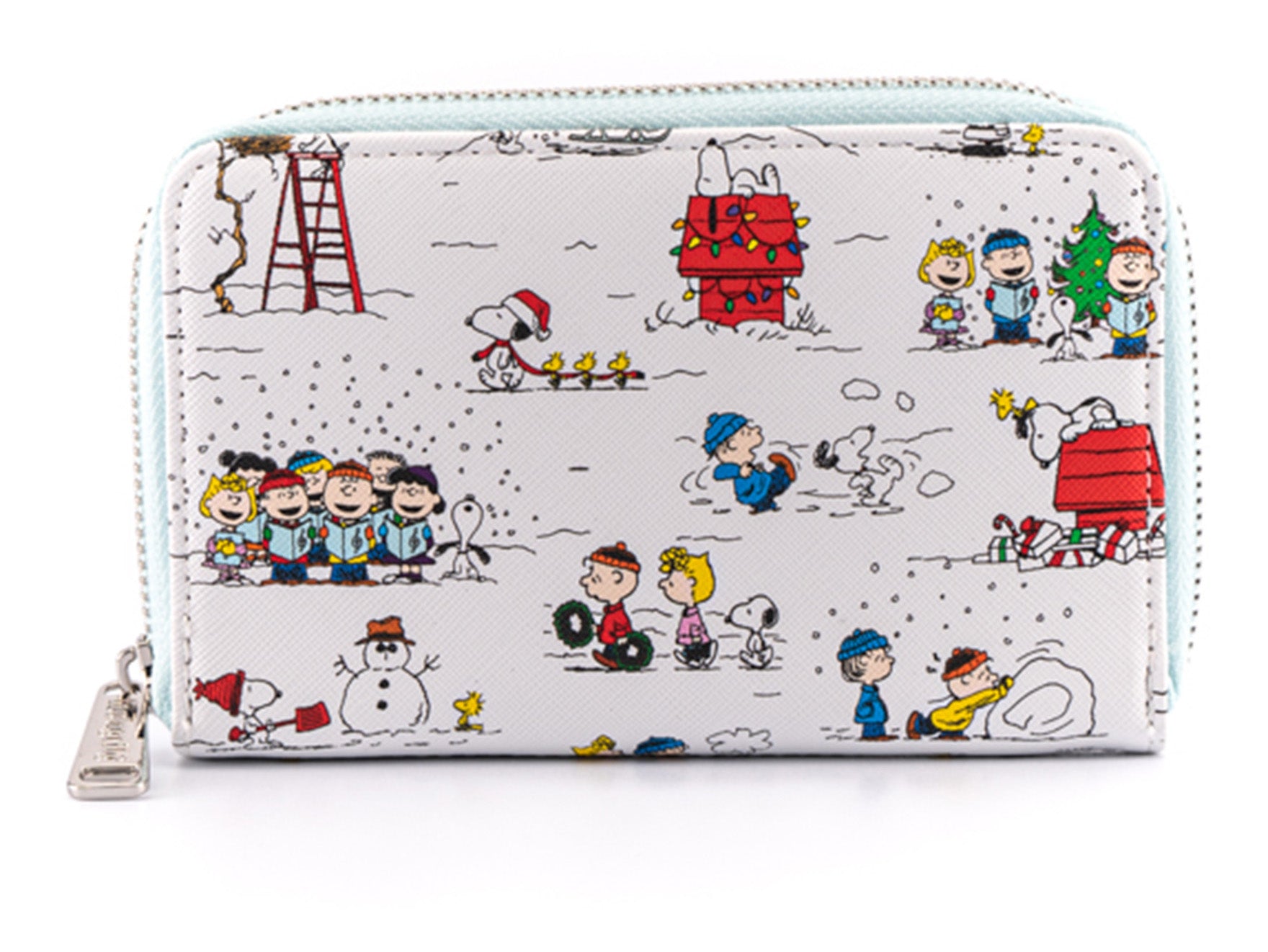 Peanuts | Happy Holidays All Over Print Zip Around Wallet