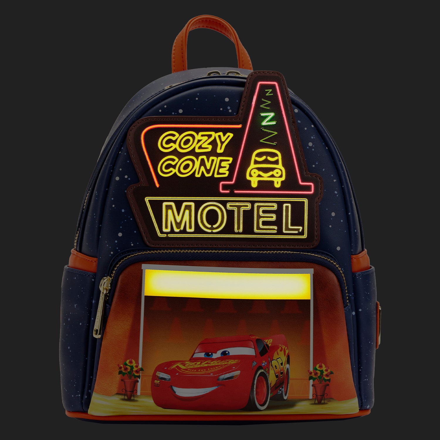 Pixar | Cars Cozy Cone Motel Glow-In-The-Dark Mini Backpack