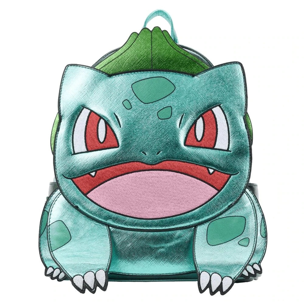 Pokemon | Metallic Bulbasaur Cosplay Mini Backpack