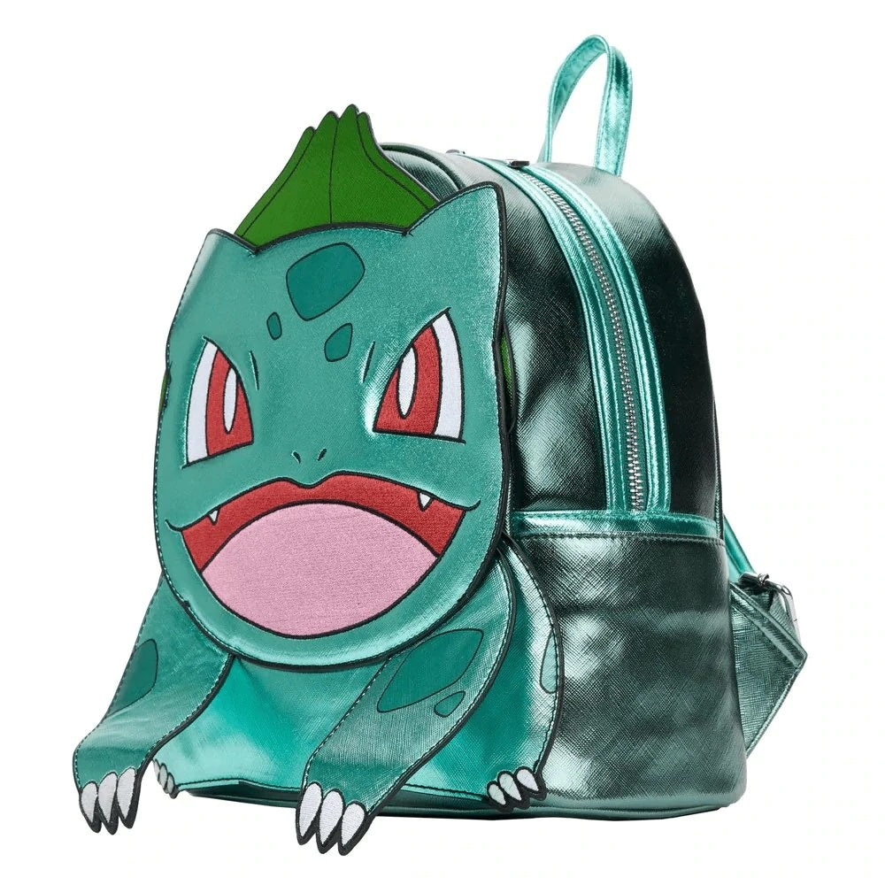 Pokemon | Metallic Bulbasaur Cosplay Mini Backpack