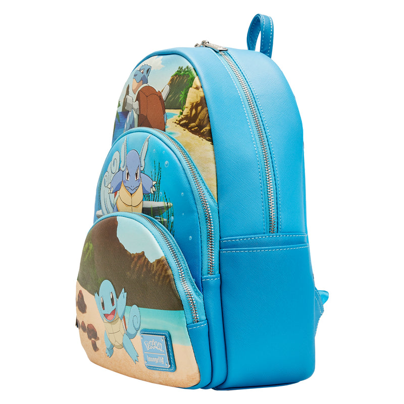 Pokemon | Squirtle Evolutions Triple Pocket Backpack