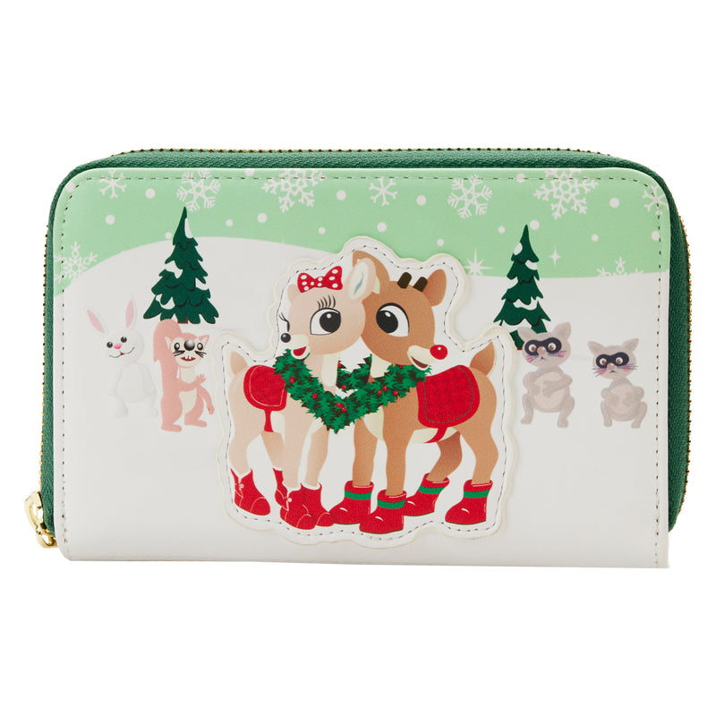 Rudolph The Red-Nosed Reindeer | Merry Couple Zip Around Wallet