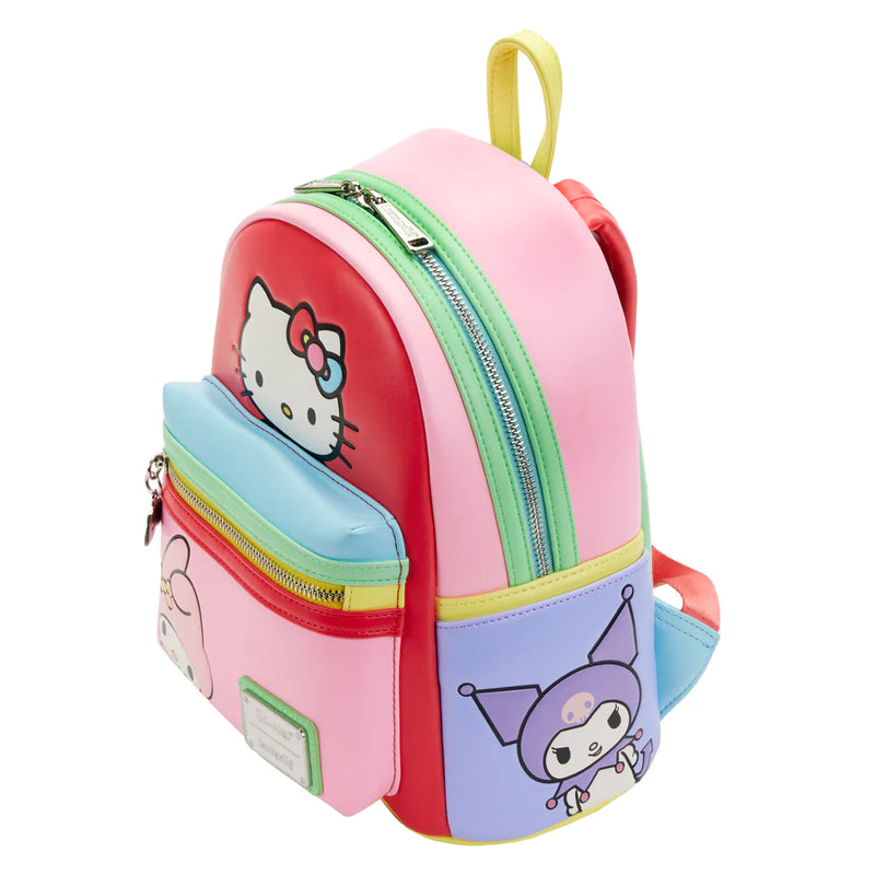 Sanrio | Hello Kitty and Friends Color Block Mini Backpack
