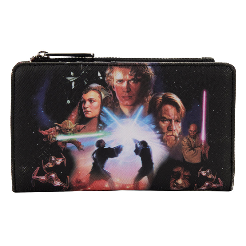 Star Wars | Prequel Movie Trilogy Button Flap Wallet
