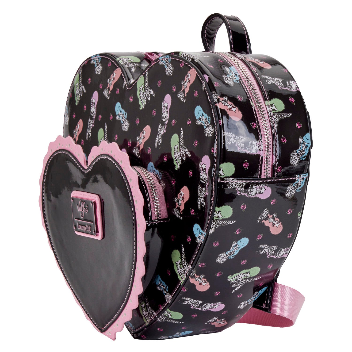 Valfre | Tattoo Pin-up All Over Print Double Heart Mini Backpack