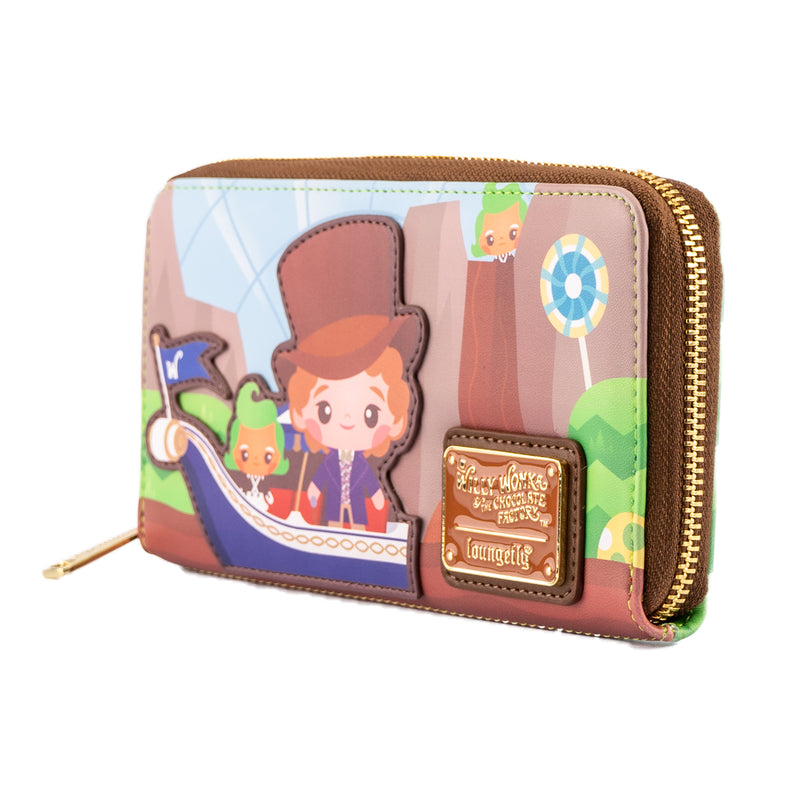 Willy Wonka | Charlie and The Chocolate Factory 50th Anniversary Zip Around Wallet