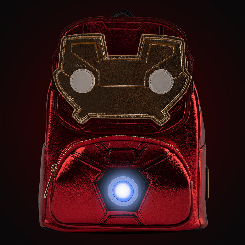 Marvel | Funko Pop Iron Man Light-Up Mini Backpack