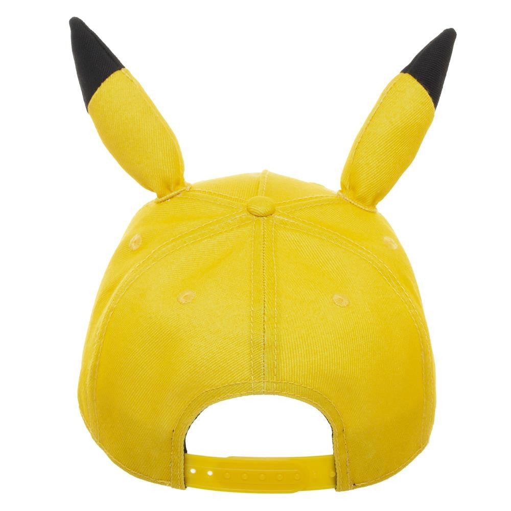 Pokemon | Pikachu Big Face Pre-Curved Bill snapback