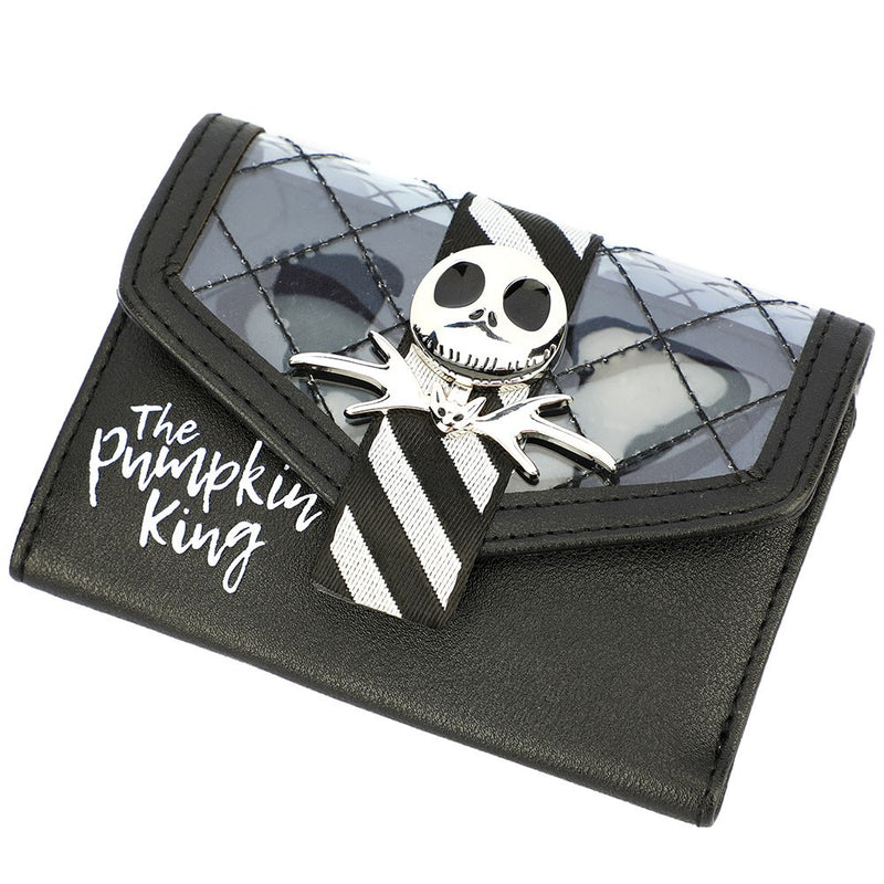 Disney | Nightmare Before Christmas Jack Skellington Metal Badge Bifold Wallet