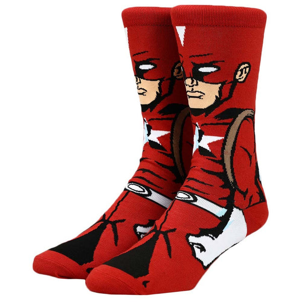 Marvel | Black Widow Red Guardian 360 Character Crew Socks