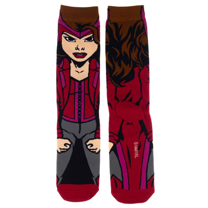Marvel | Scarlet Witch 360 Character Crew Socks