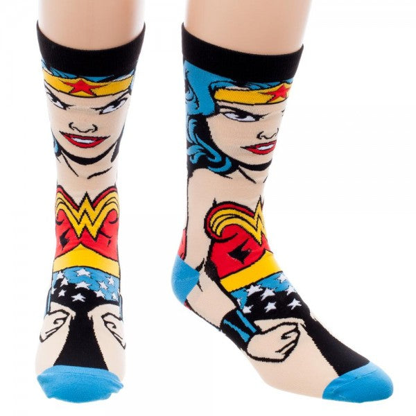 DC Comics | Classic Wonder Woman 360 Crew Socks